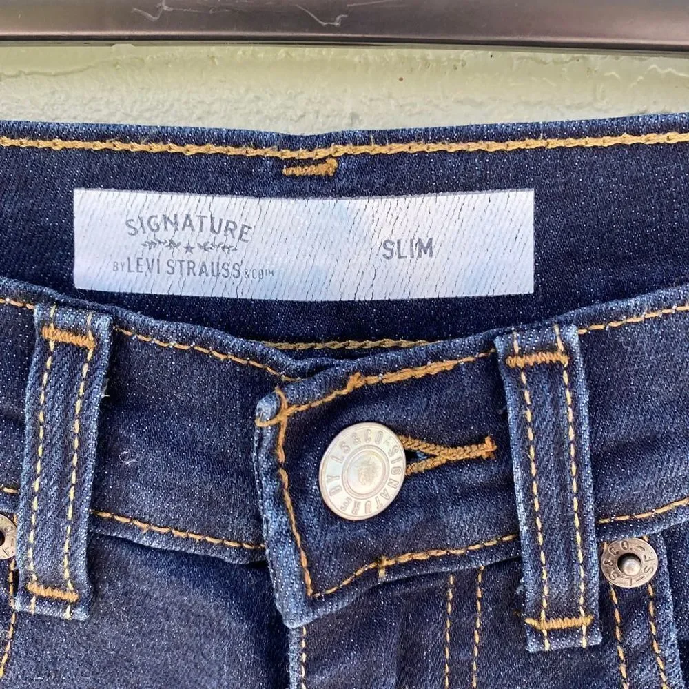 Signature Levi Strauss & Co Slim Sz 10 Boys Jeans